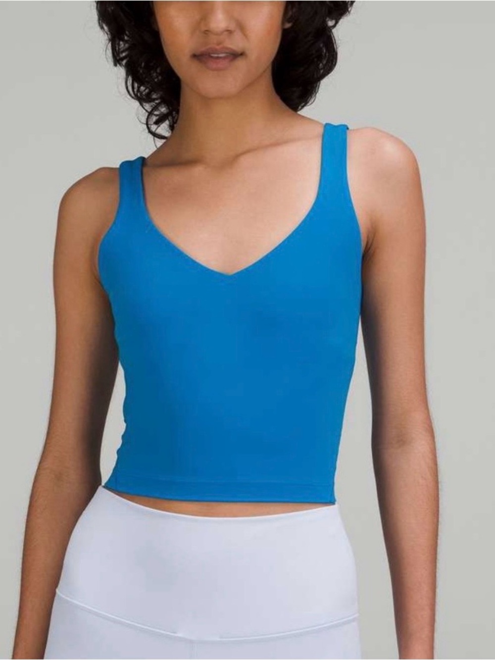 lululemon athletica Bright Blue Poolside Align Cropped Tank